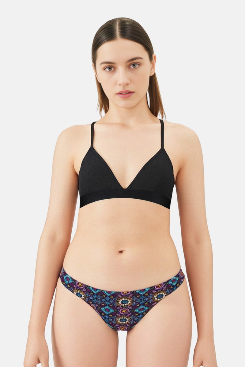 RIP CURL Women Allover Print Bikini Bottom, Multicolor - Image 1